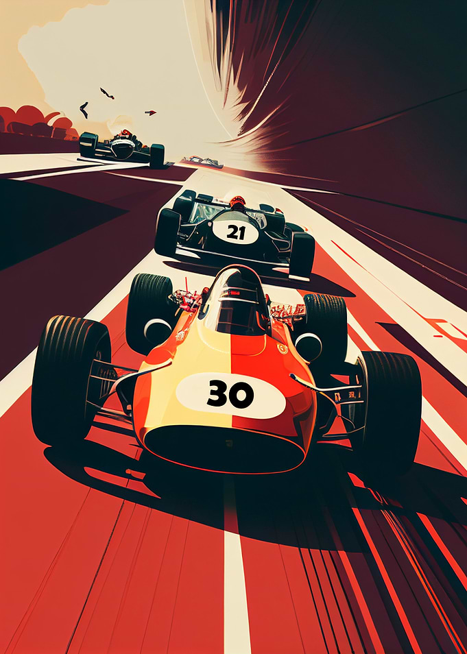 Retro Racing Cars