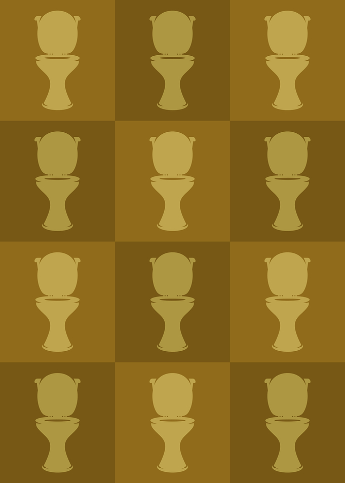 Toilet Icons Pop Art