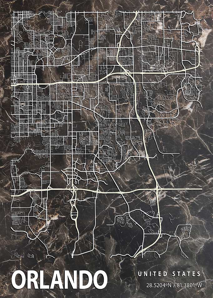 ORLANDO CITY MAP