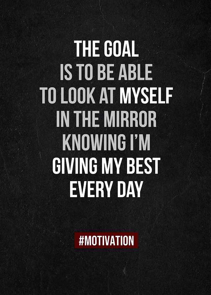 the goal is to be able