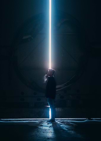 Light silhouette