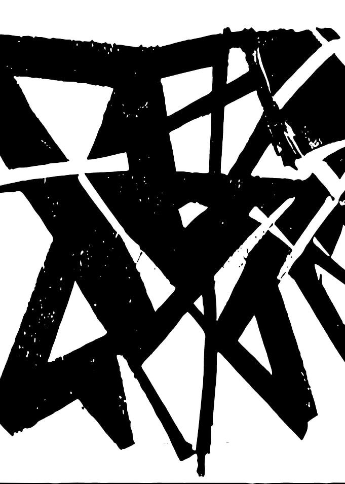 Black and White Abstract