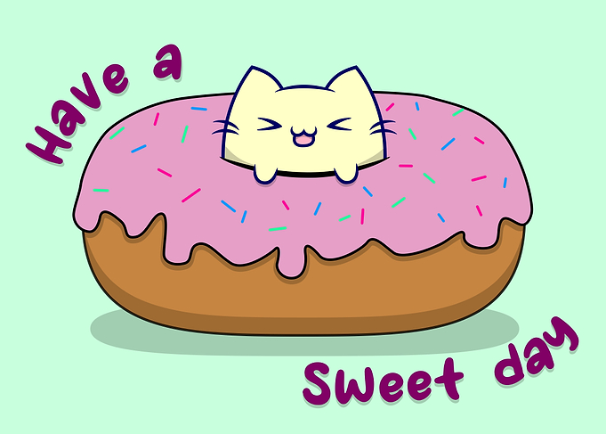 Chineko Having a Sweet Day