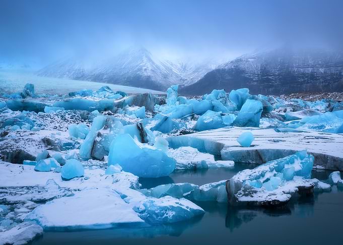 Blue Glacier Lagoon