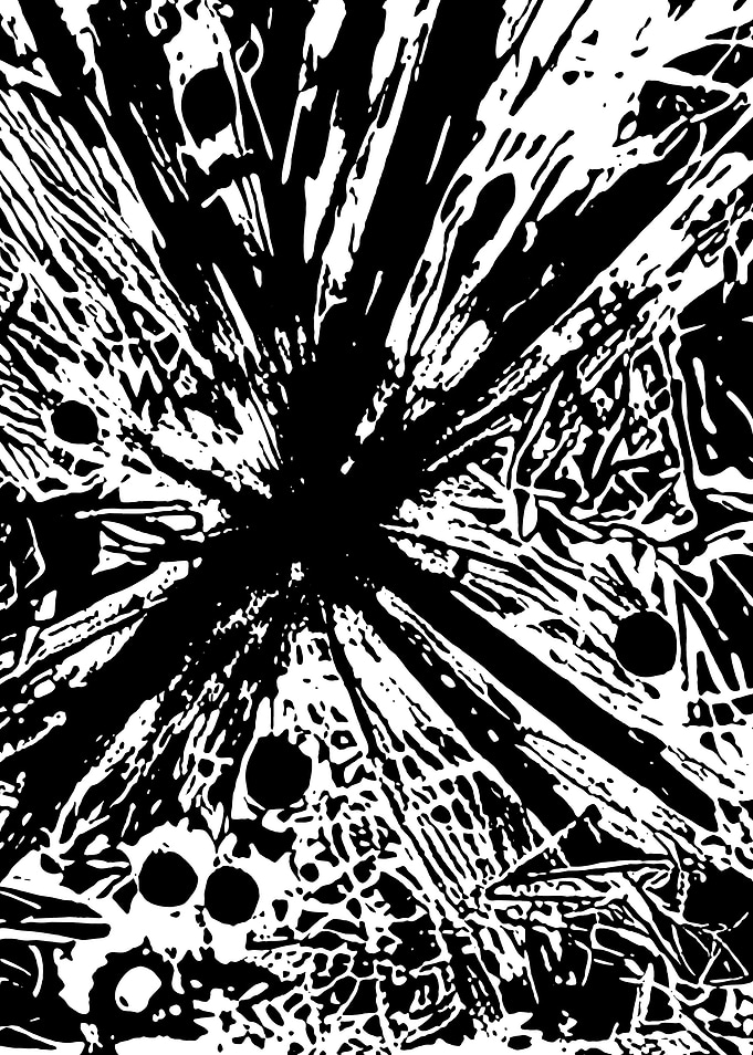 Black and White Abstract
