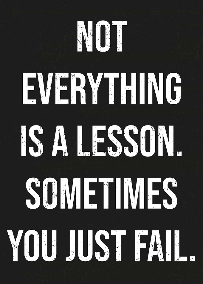 Failure Demotivation