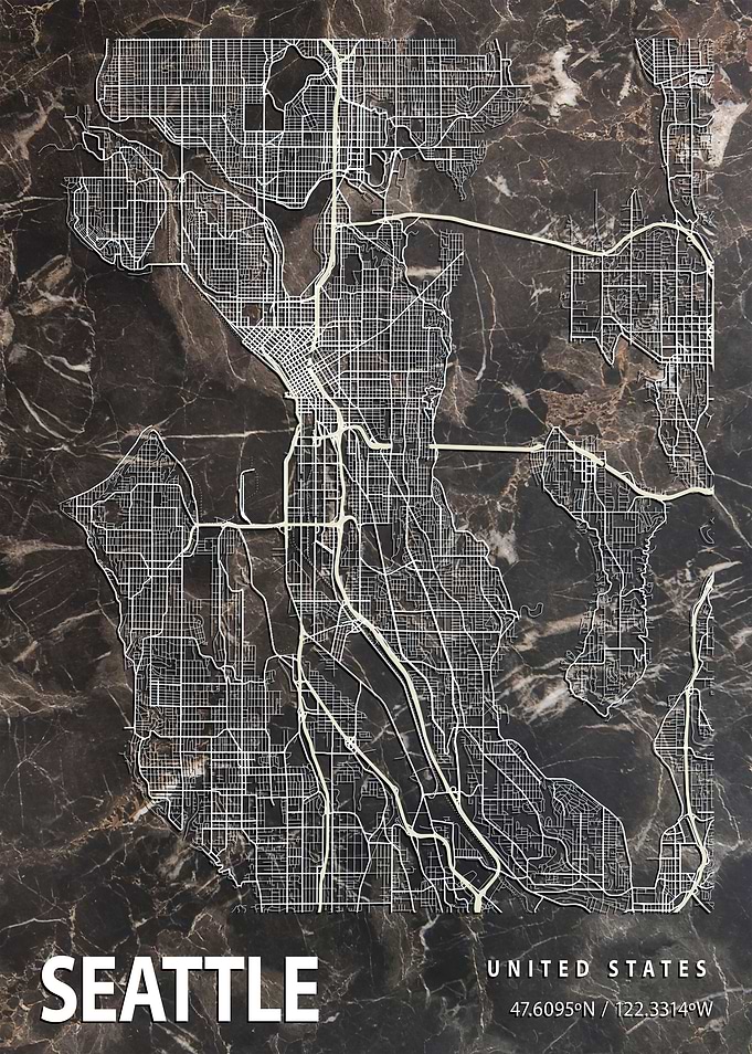 SEATTLE CITY MAP