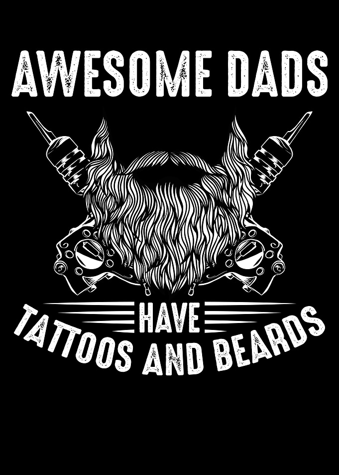 Awesome dads have tattoos