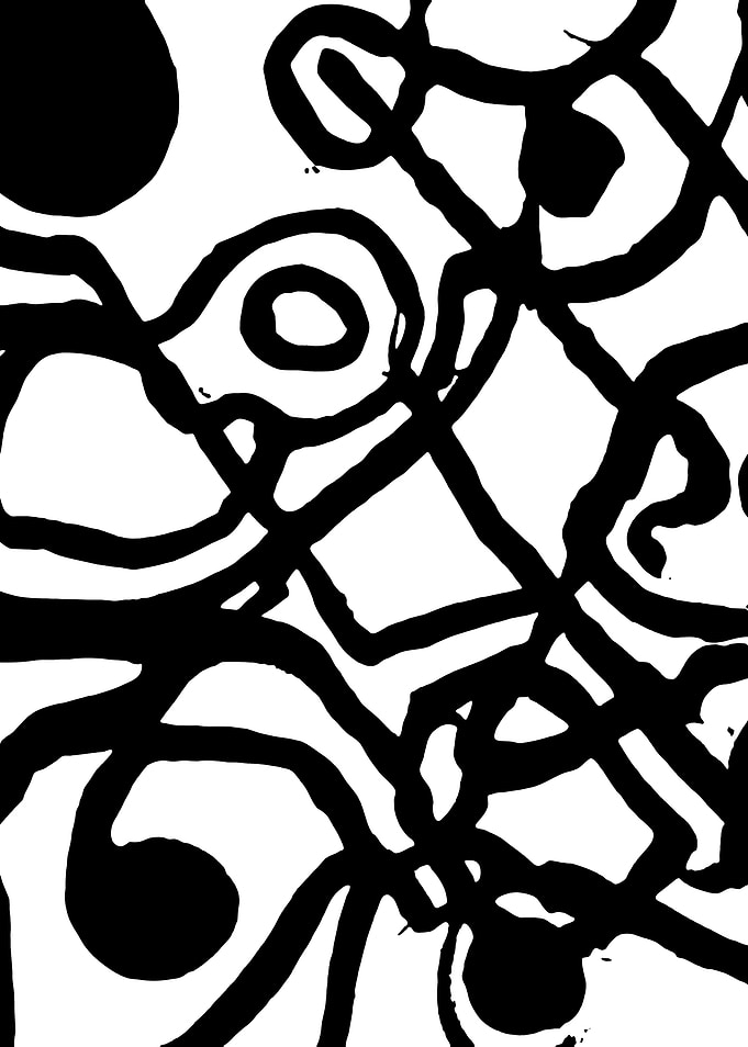 Black and White Abstract