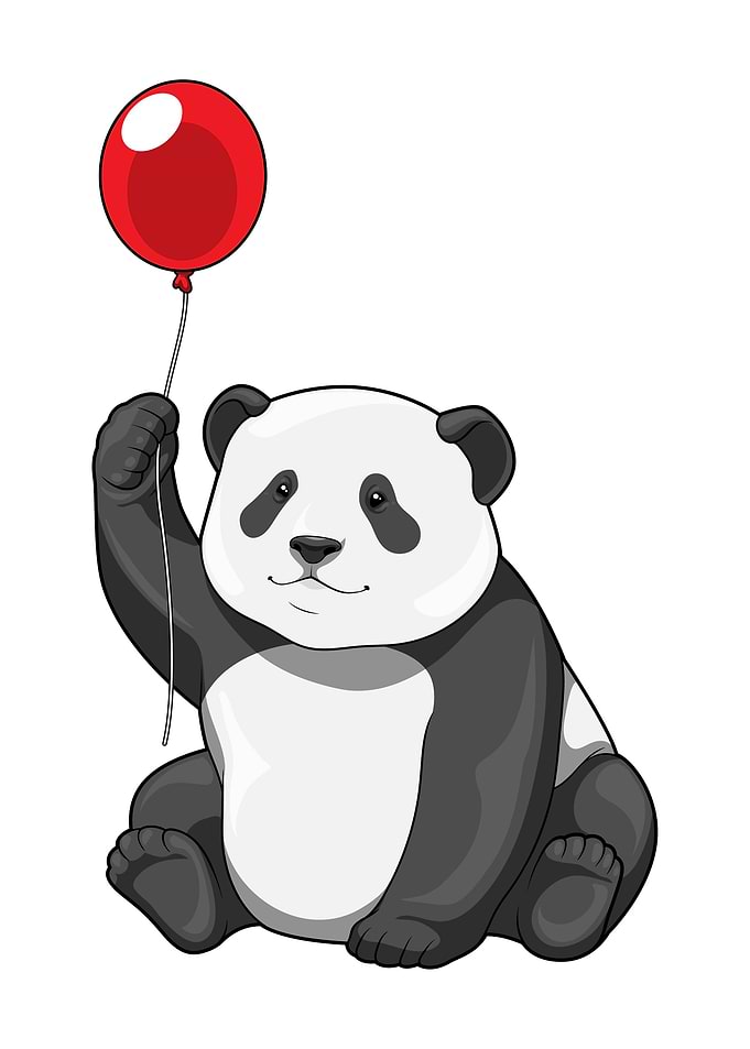 Panda Balloon