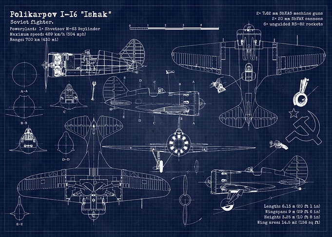 Polikarpov I16 Ishak
