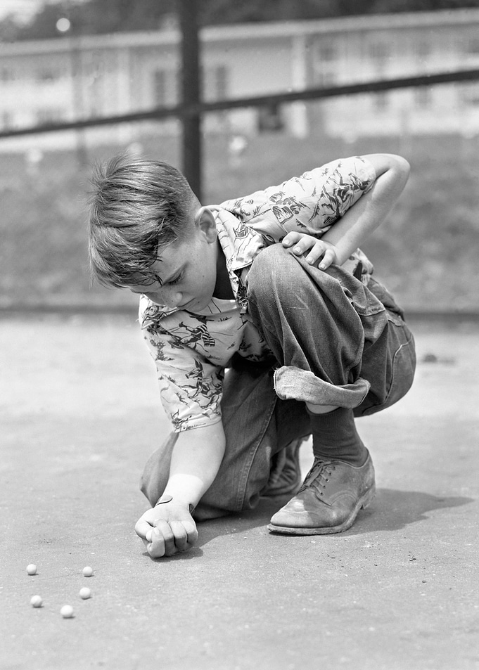 Marbles in Playground