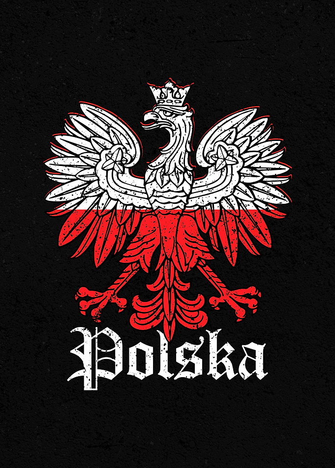 Polska Flag Poland Eagle