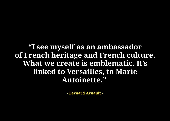 Bernard arnault quote