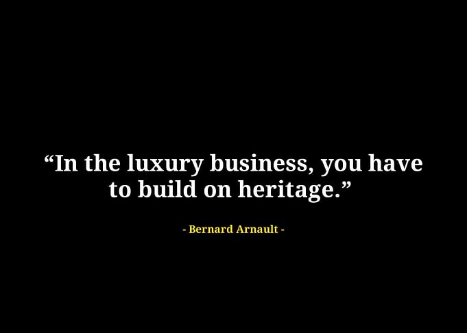 Bernard arnault quote