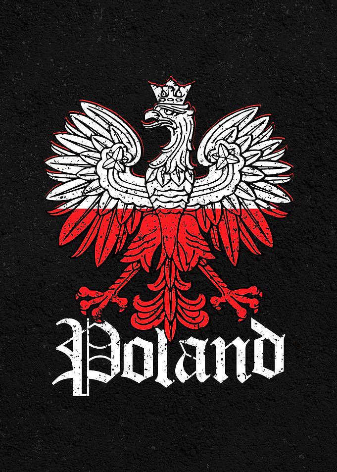 Polska Flag Polish Eagle