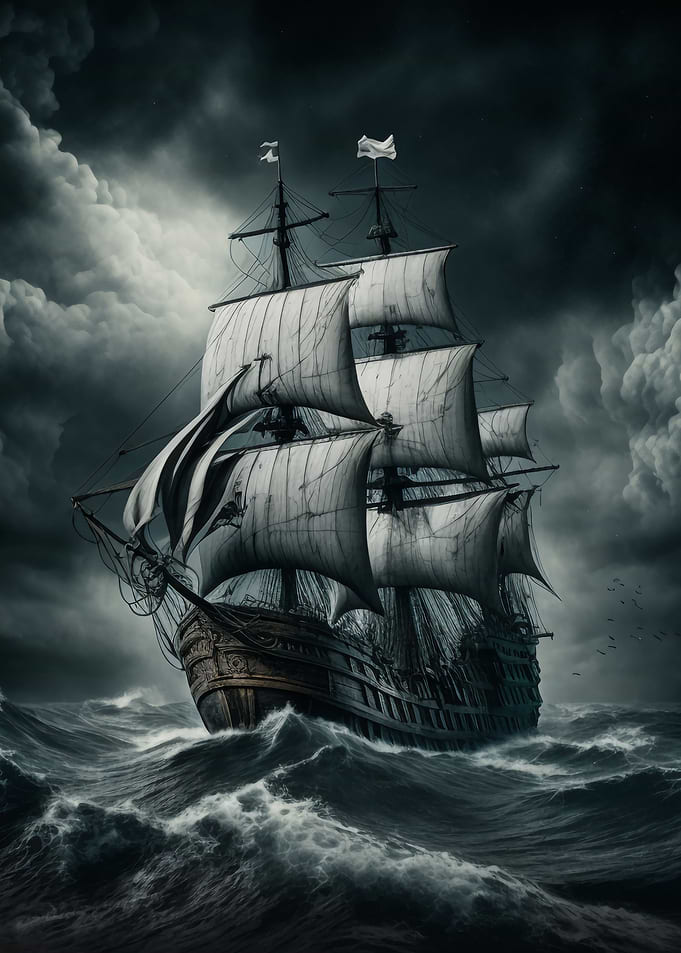 Dark sea
