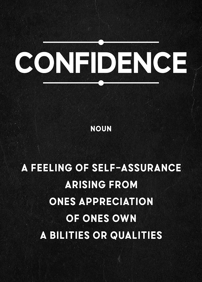 confidence definition