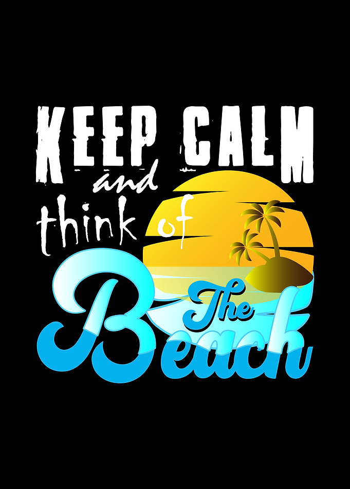 Keep calm and think