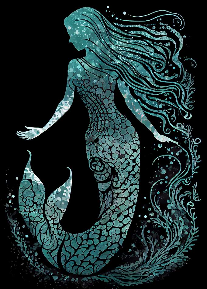 Mermaid Silhouette