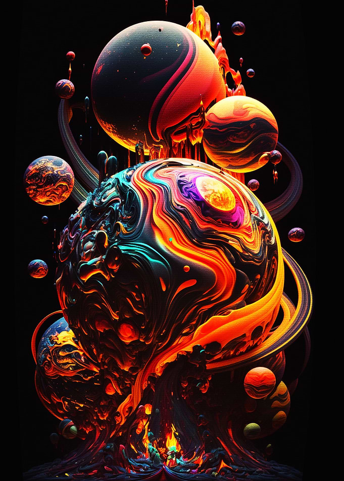 Colorful Planets