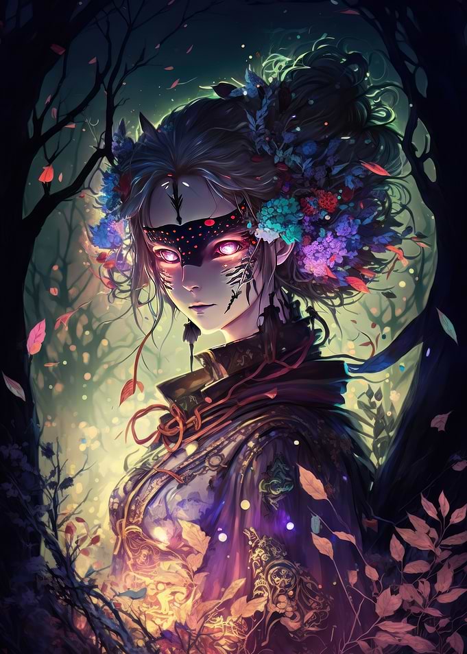 Oiran Manga Girl v2