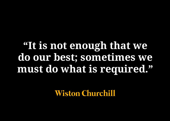 Winston Churchill Quote