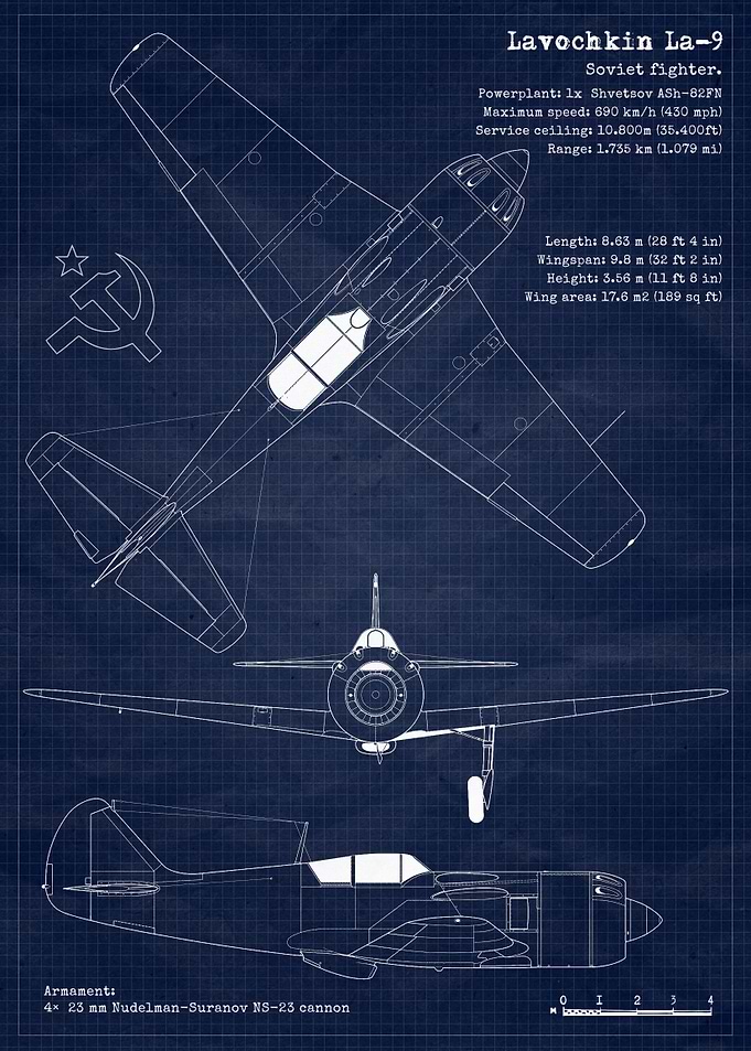 Lavochkin La9 URSS Fighter