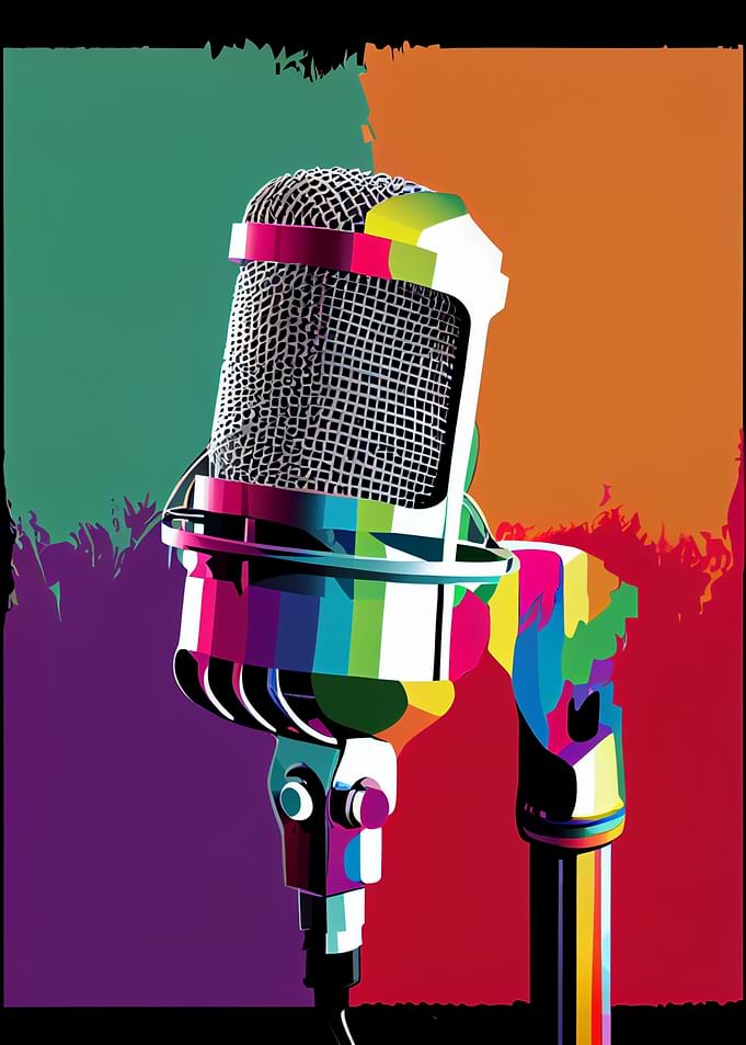 Mic Magic Pop Microphone