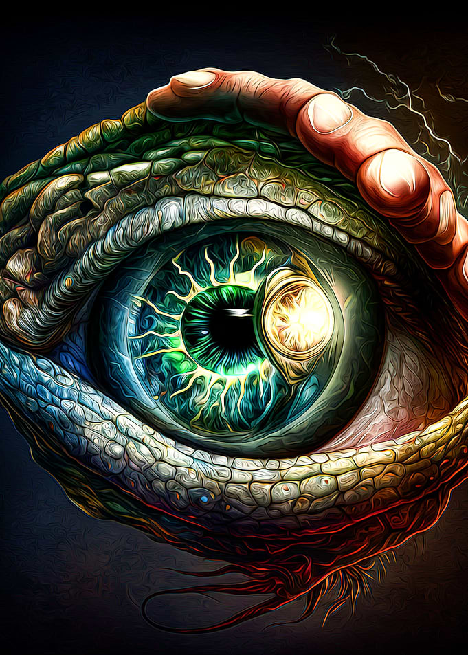 Abstract Eye