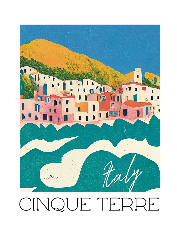 Cinque Terre A Retro Dream