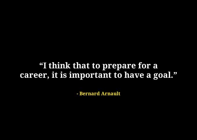 Bernard arnault quote