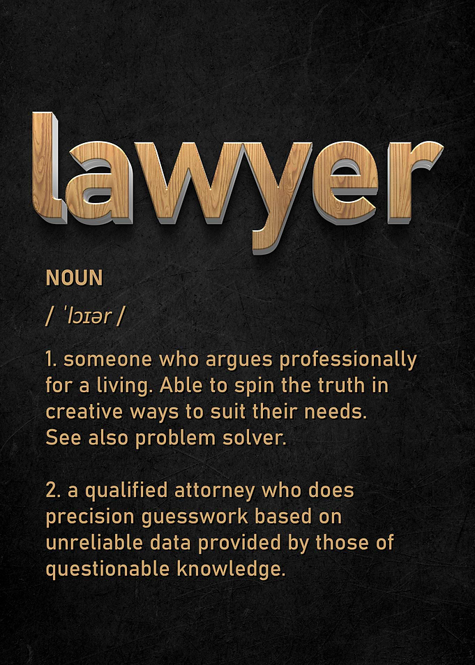 Lawyer Definition Funny