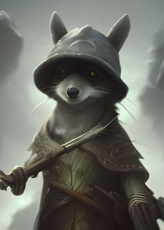 Cool Mr Raccoon