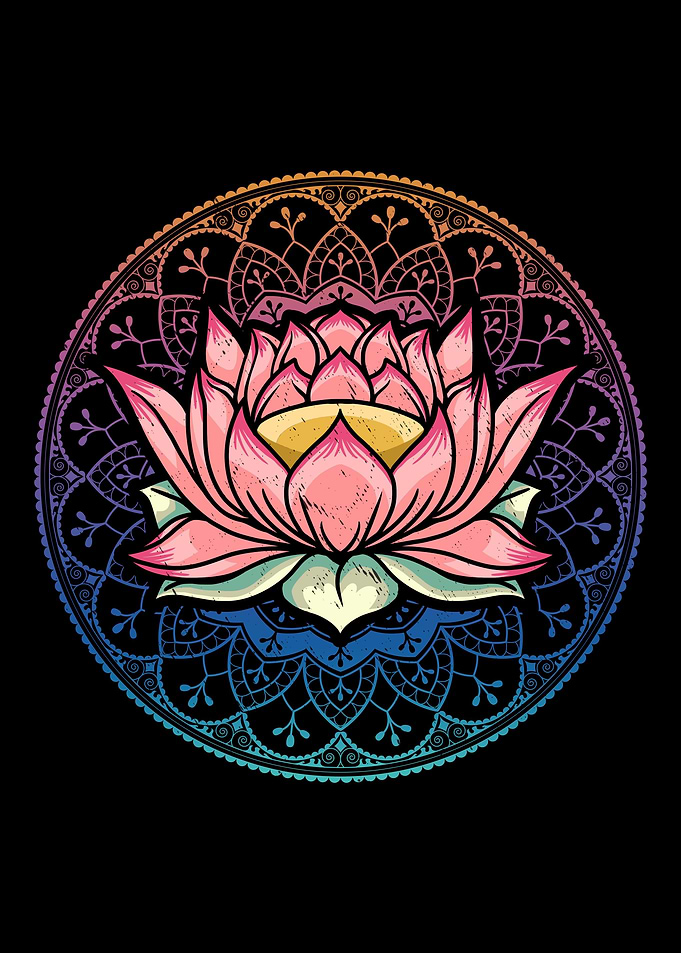 Lotus Mandala Spiritual