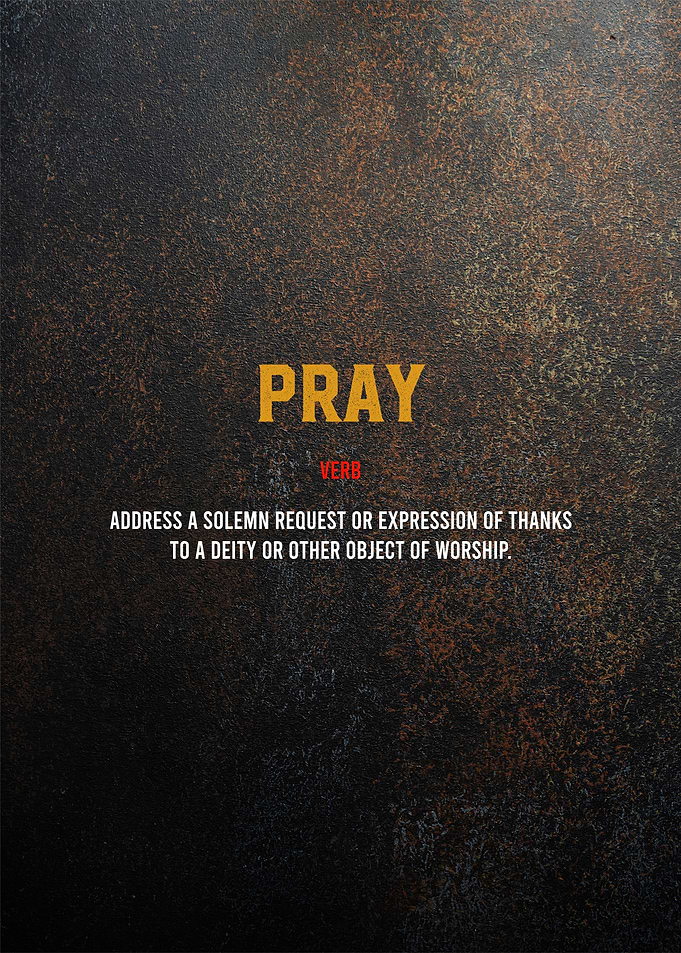 pray