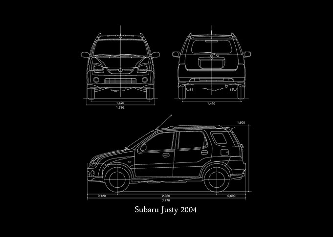 Subaru Justy 2004