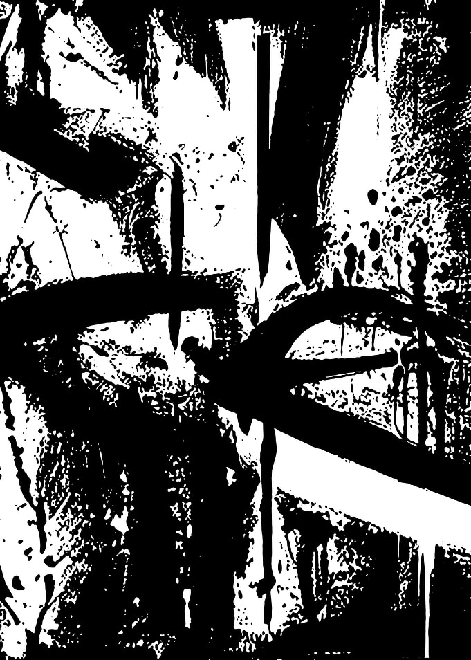 Black and White Abstract