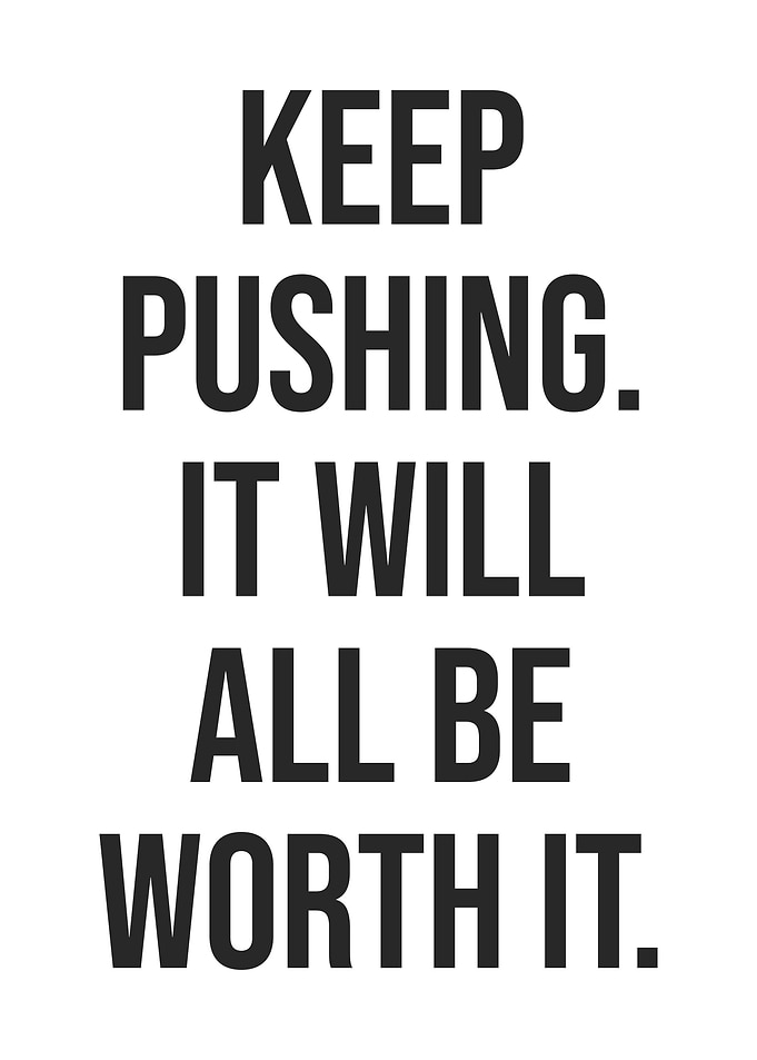 Keep Pushing