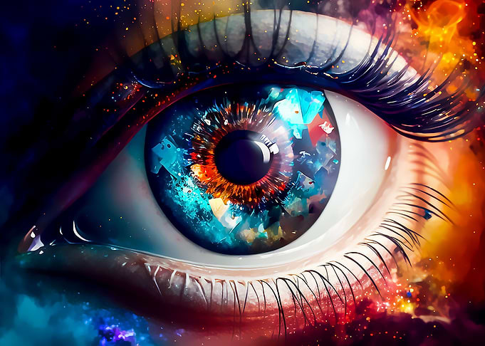 Abstract Eye