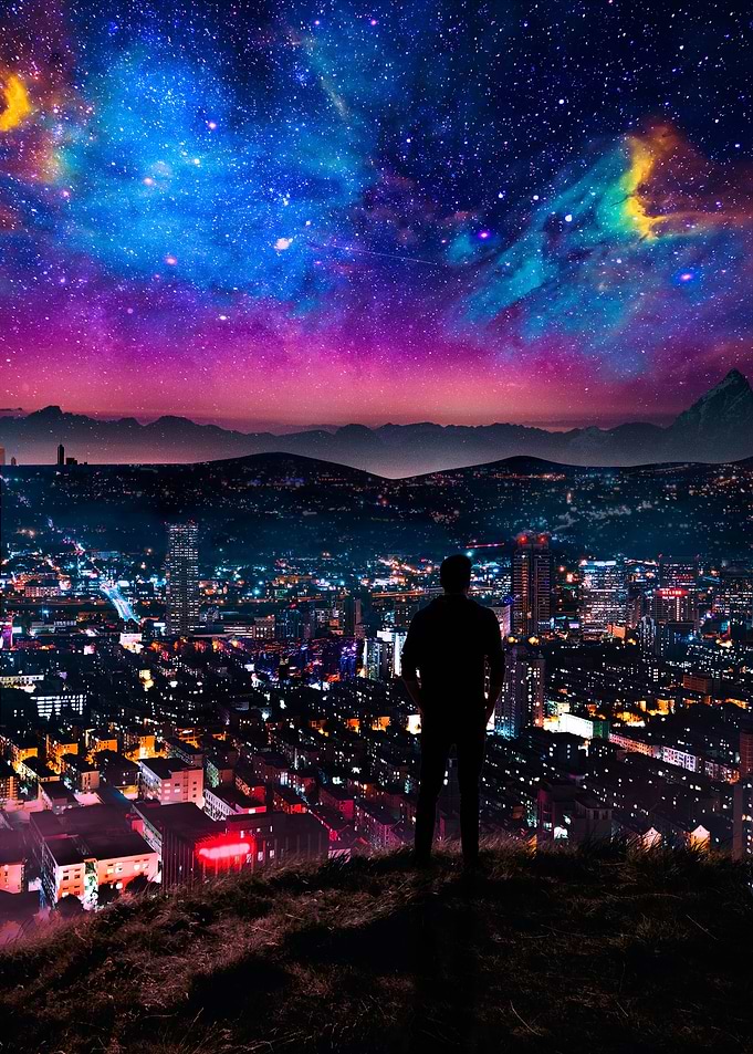 Star Gazing Above The City
