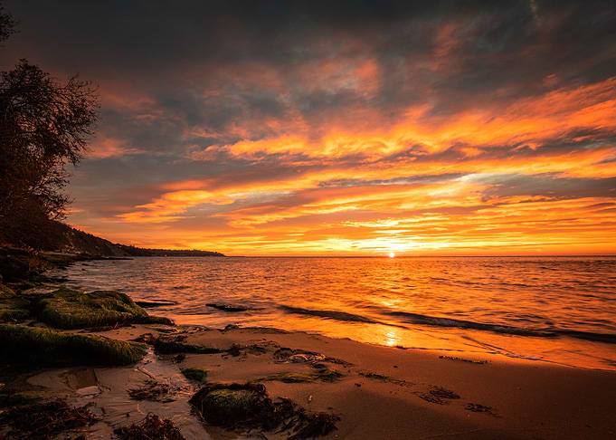 colorful sunrise
