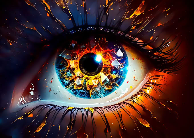 Abstract Eye