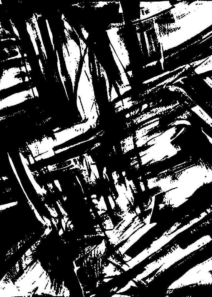Black and White Abstract