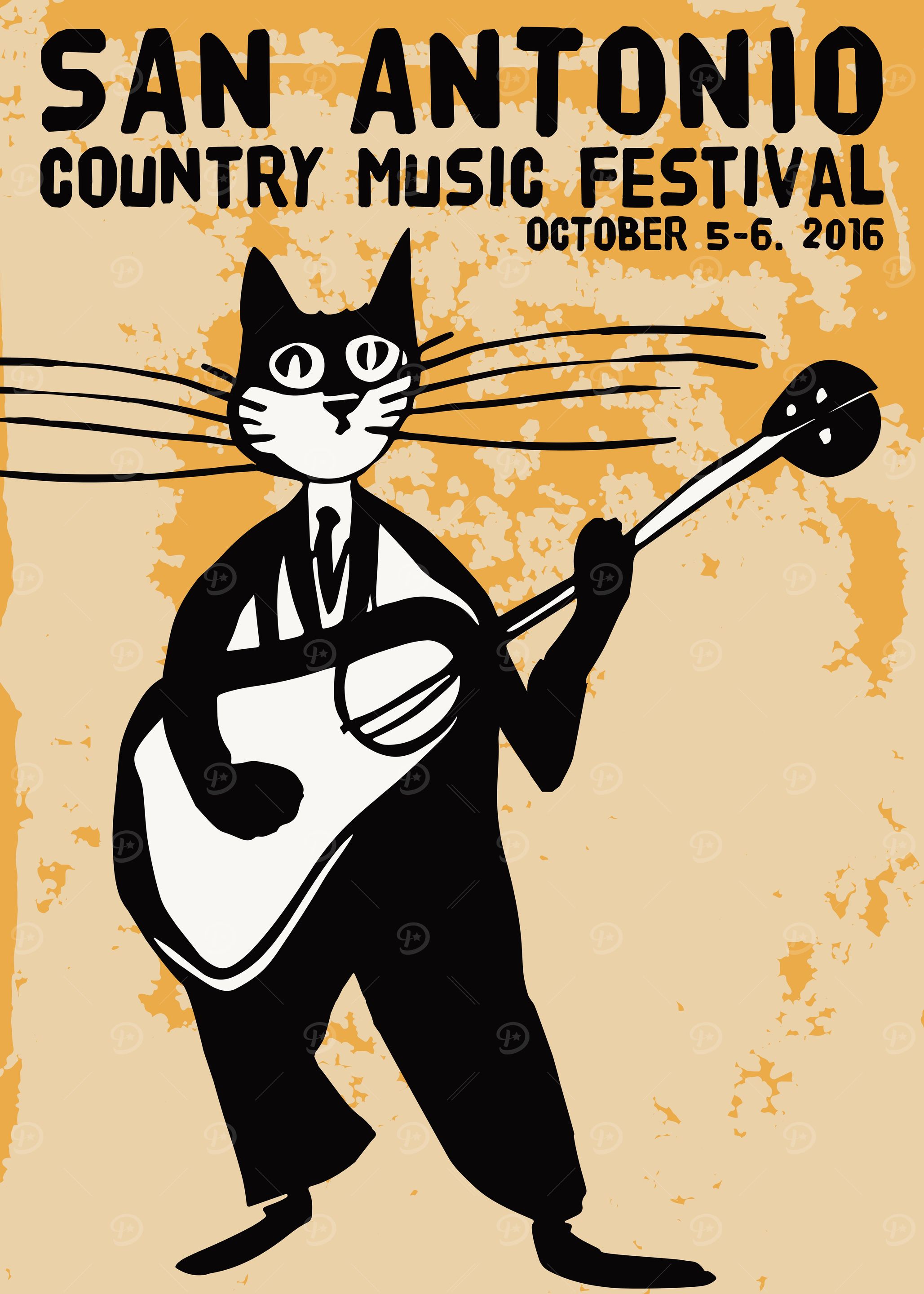 Country Music Festival Art