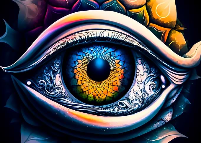 Abstract Eye