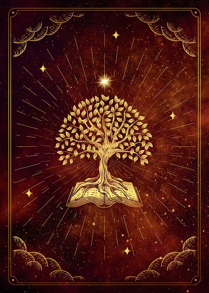Tarot tree book