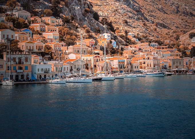 Seascape on a Symi Island