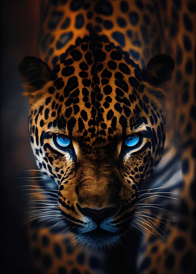 Blue eyes Jaguar