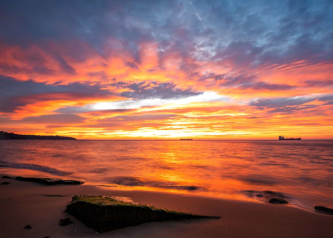 colorful sunrise